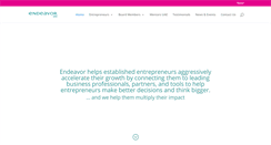 Desktop Screenshot of endeavoruae.org